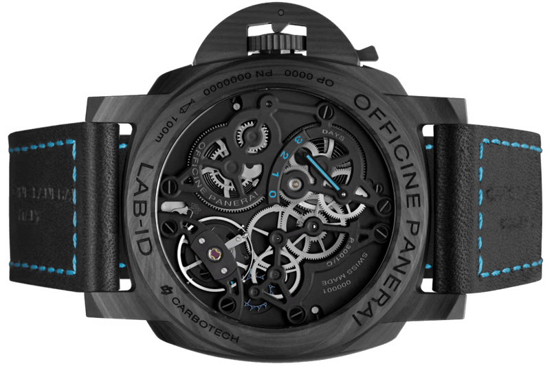 panerai pam700 lab-id back