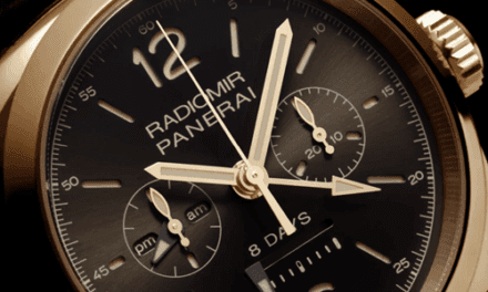 Panerai Radiomir 1940 Chronograph Monopulsante 8 Days GMT Oro Rosso (PAM502)