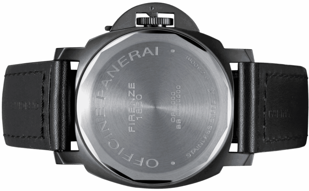 panerai pam26 case back