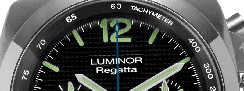 panerai pam00253 regatta close up