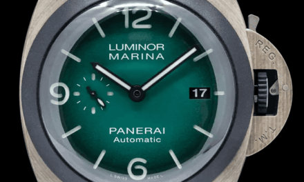 Panerai PAM01120 Review: The Green Fibratech Luminor Marina Limited to 70